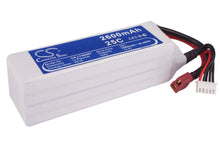 14.8V, 2600mAh, Li-Polymer Battery fits Cameron Sino, RC Fpv Cs-lt966rt, 38.48Wh