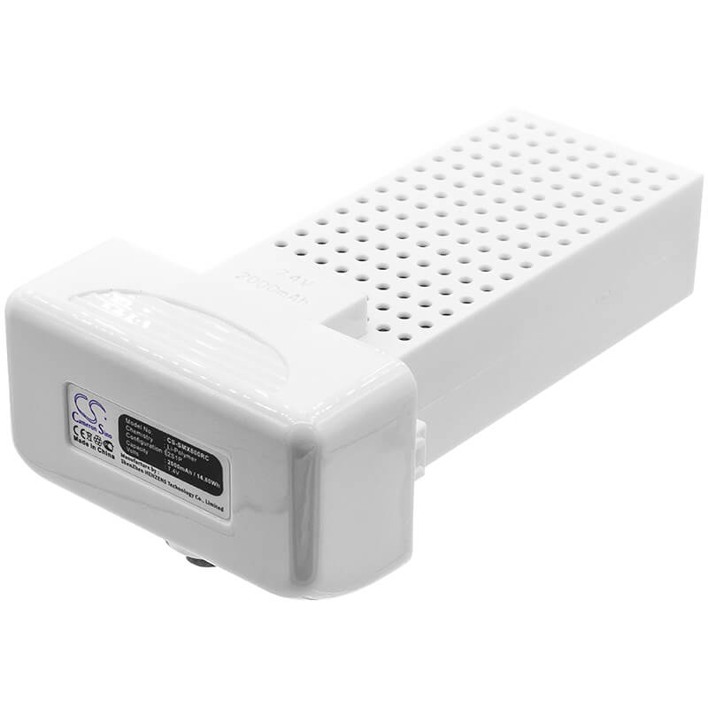 7.4V, 2000mAh, Li-Polymer Battery fits Syma, RC Fpv X8 Pro, 14.8Wh