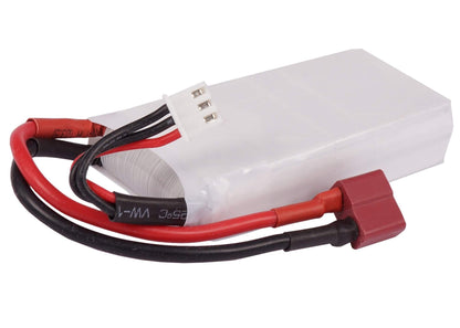 7.4V, 1300mAh, Li-Polymer Battery fits Cameron Sino, RC Helicopters Cs-lt929rt, 9.62Wh