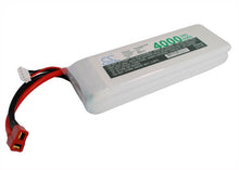 11.1V, 4000mAh, Li-Polymer Battery fits Cameron Sino, RC Helicopters Cs-lp4003c35rt, 44.4Wh