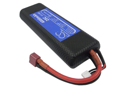 7.4V, 4000mAh, Li-Polymer Battery fits Cameron Sino, RC Planes Cs-lt902rt, 29.6Wh