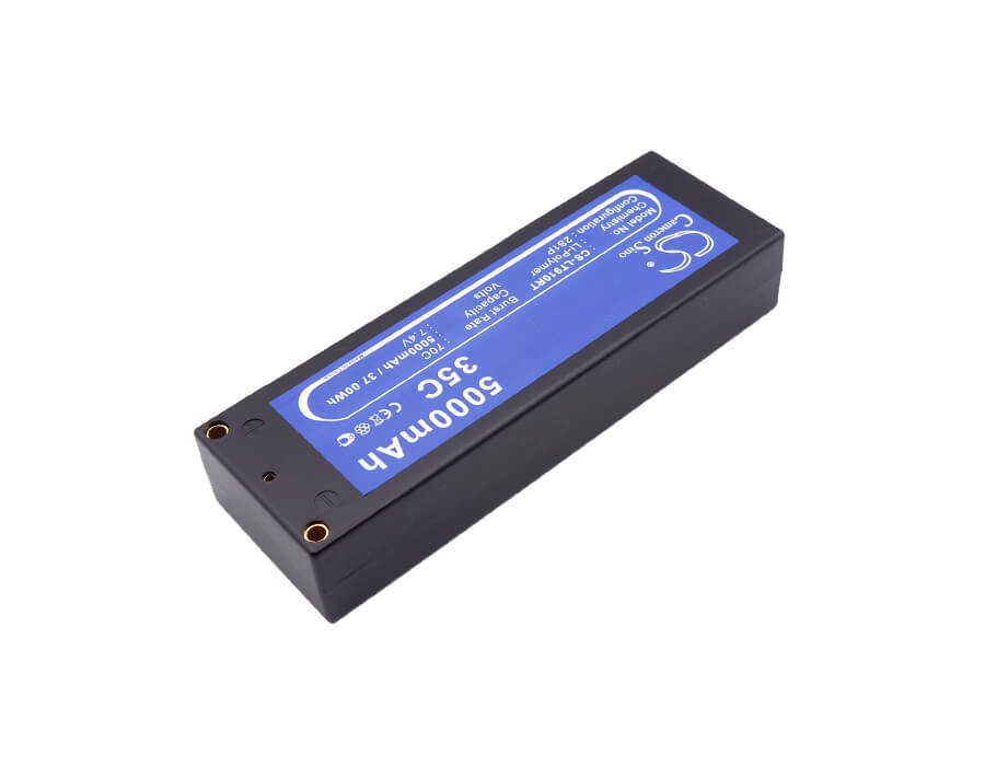7.4V, 5000mAh, Li-Polymer Battery fits Cameron Sino, RC Planes Cs-lt910rt, 37Wh