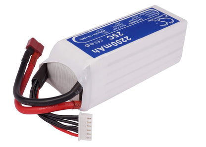 18.5V, 2200mAh, Li-Polymer Battery fits Cameron Sino, RC Planes Cs-lt946rt, 40.7Wh