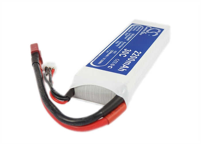 7.4V, 2200mAh, Li-Polymer Battery fits Cameron Sino, RC Planes Cs-lt954rt, 16.28Wh