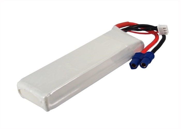 7.4V, 2100mAh, Li-Polymer Battery fits Cameron Sino, RC Planes Cs-lp2102c30r3, 15.54Wh