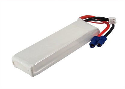 7.4V, 2100mAh, Li-Polymer Battery fits Cameron Sino, RC Planes Cs-lp2102c30r3, 15.54Wh