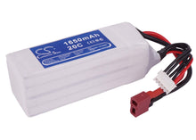 14.8V, 1650mAh, Li-Polymer Battery fits Cameron Sino, RC Robot Cs-lt937rt, 24.42Wh