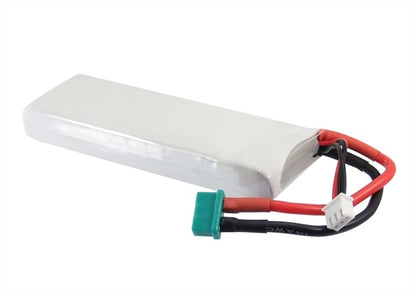 7.4V, 2100mAh, Li-Polymer Battery fits Cameron Sino, RC Robot Cs-lp2102c30r7, 15.54Wh