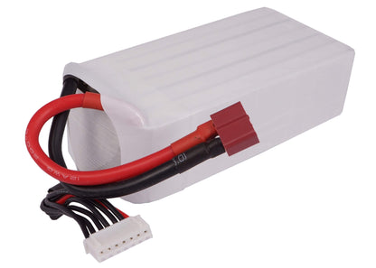 22.2V, 2600mAh, Li-Polymer Battery fits Cameron Sino, RC Tanks Cs-lt969rt, 57.72Wh