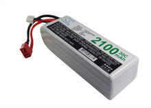 14.8V, 2100mAh, Li-Polymer Battery fits Cameron Sino, RC Tanks Cs-lp2104c30rt, 31.08Wh