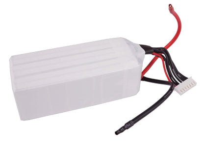 22.2V, 2200mAh, Li-Polymer Battery fits Cameron Sino, RC Trains Cs-lt952rt, 48.84Wh
