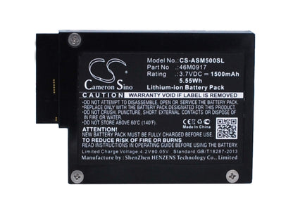 3.7V, 1500mAh, Li-ion Battery fits Ibm, Serveraid M5000, Serveraid M5014, 5.55Wh