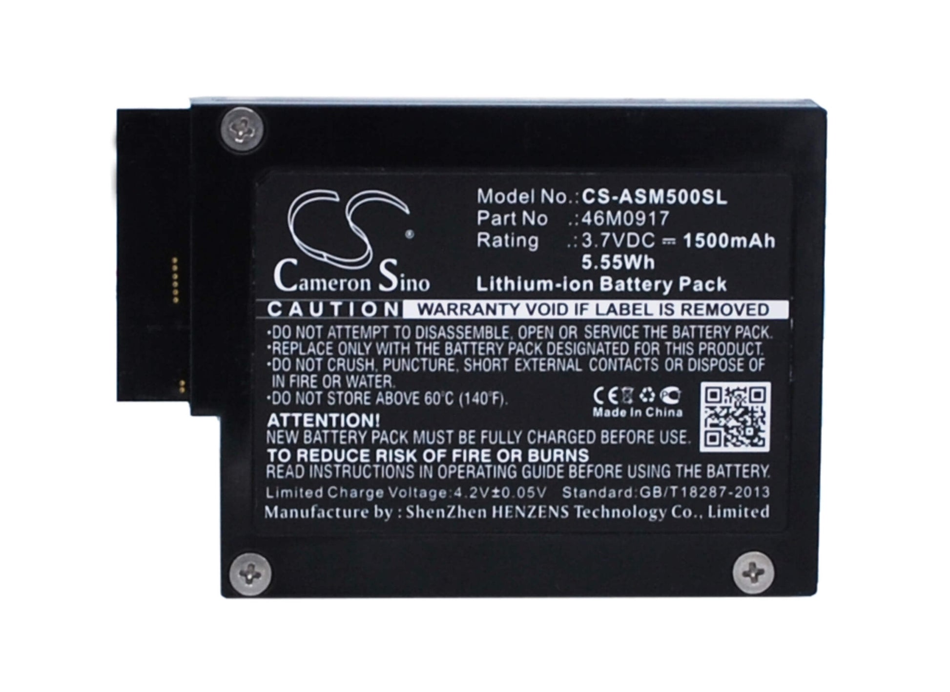 3.7V, 1500mAh, Li-ion Battery fits Lsi, Megaraid 9260, Megaraid 9260-8i, 5.55Wh