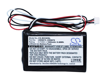3.7V, 1800mAh, Li-ion Battery fits Ibm, Abt-200, Serveraid 8k Sas Raid Controll, 6.66Wh