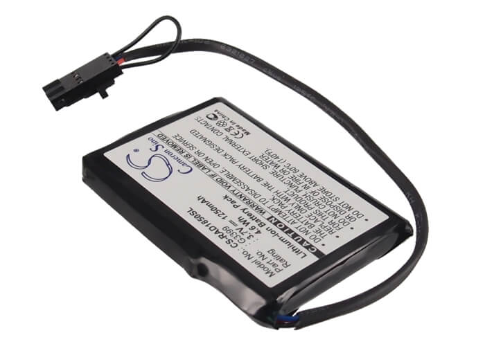 3.7V, 1250mAh, Li-ion Battery fits Dell, Poweredge 1850, Poweredge 2800, 4.625Wh
