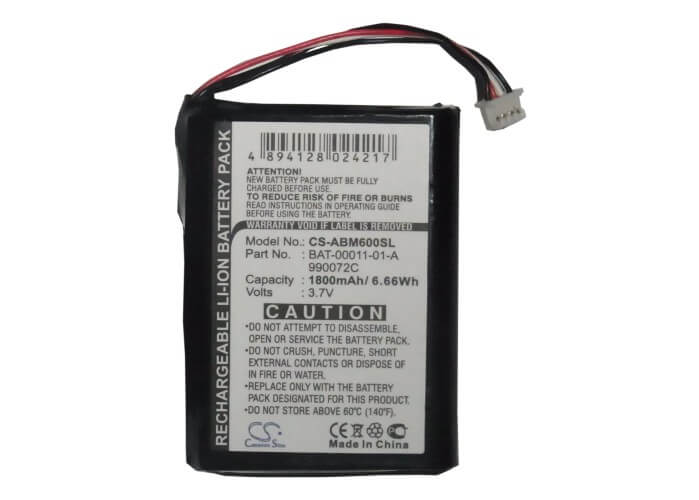 3.7V, 1800mAh, Li-ion Battery fits Ibm, 13n2233, Serveraid 8i Sas, 6.66Wh