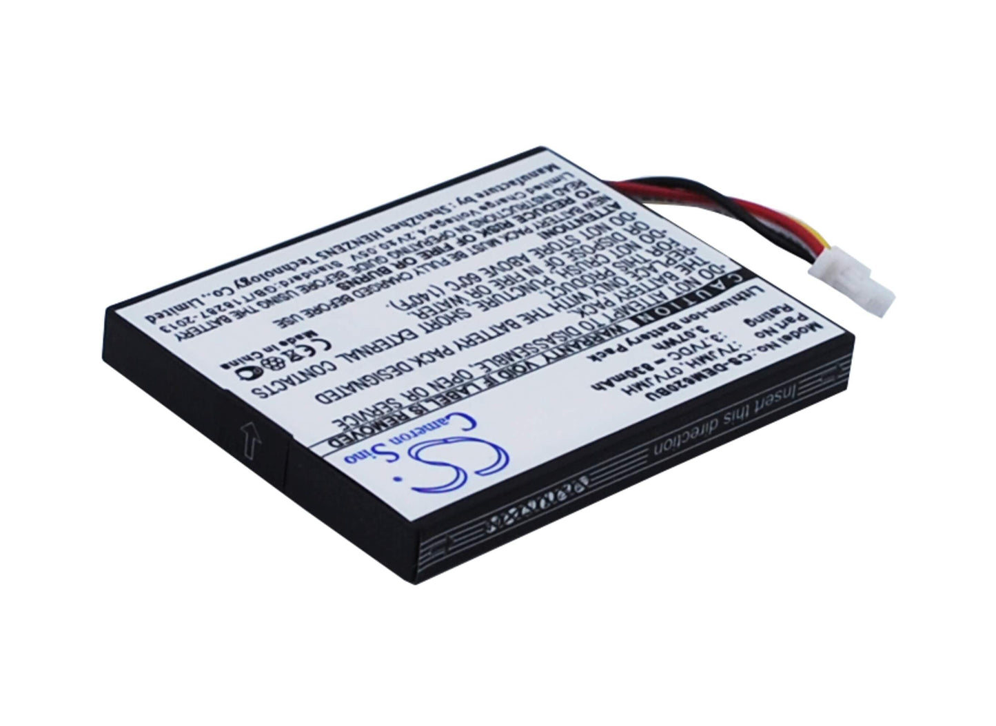 3.7V, 830mAh, Li-ion Battery fits Dell, Perc H710, Perc H710p, 3.071Wh