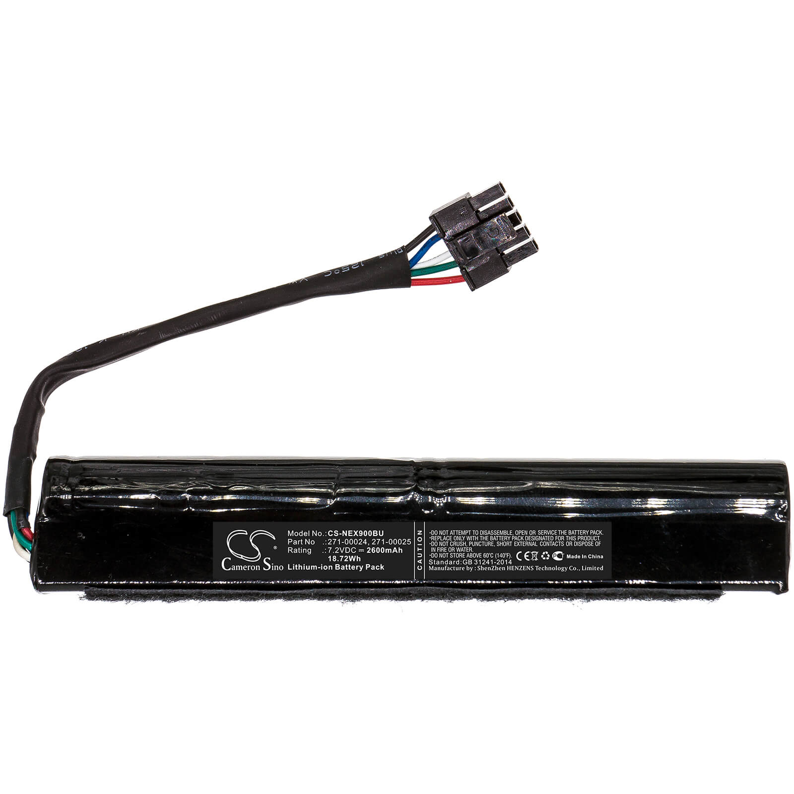 7.2V, 2600mAh, Li-ion Battery fits Netapp, 271-00024, 271-00024+c0, 18.72Wh