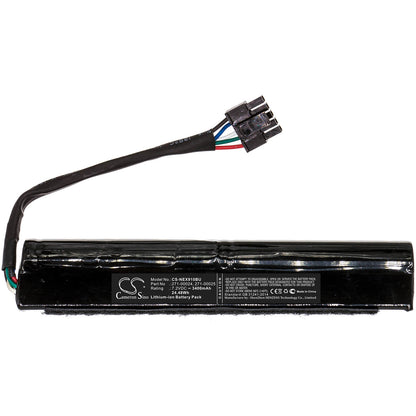 7.2V, 3400mAh, Li-ion Battery fits Nexergy, 2040, Fas2240, 24.48Wh
