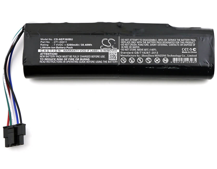 7.4V, 5200mAh, Li-ion Battery fits Ibm, 0x9b0d, 0xc9f3, 38.48Wh