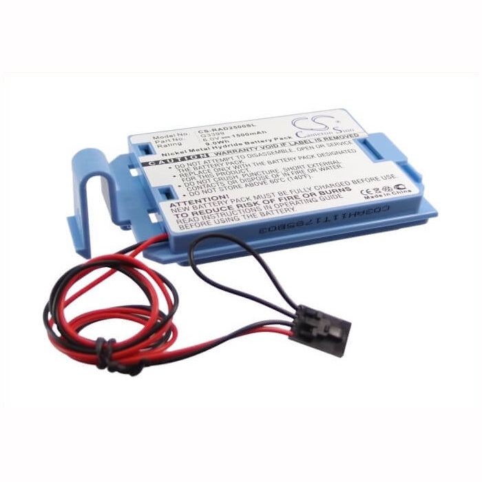 6.0V, 1500mAh, Ni-MH Battery fits Dell, Poweredge 1750, Poweredge 2450, 9Wh