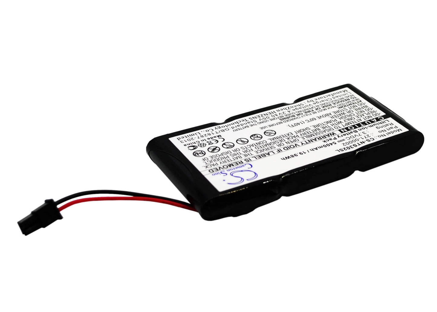 3.7V, 5400mAh, Li-ion Battery fits Netapp, 111-00022+h0, C3300, 19.98Wh