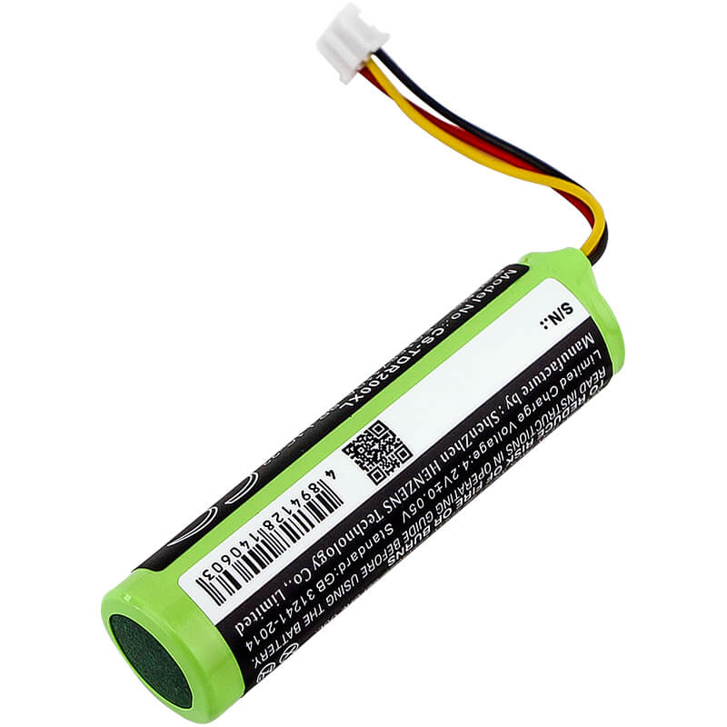 3.7V, 3400mAh, Li-ion Battery fits Tascam, Mp-gt1, 12.58Wh