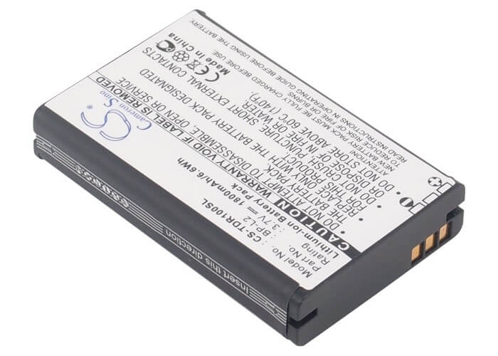 3.7V, 1800mAh, Li-ion Battery fits Tascam, Dr-1, Gt-r1, 6.66Wh