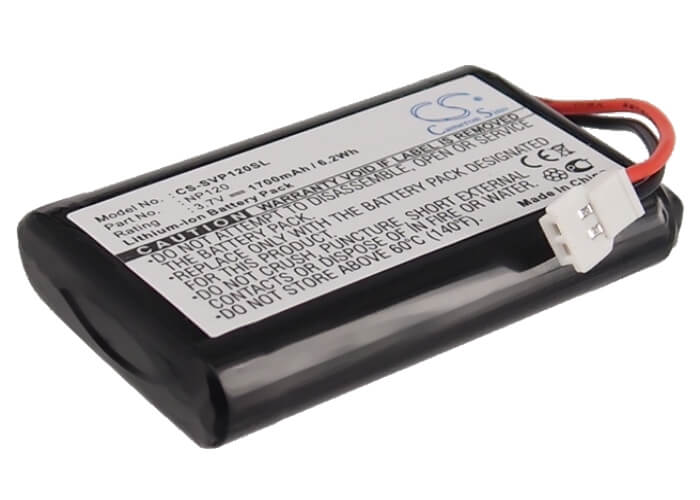 3.7V, 1700mAh, Li-ion Battery fits Seecode, Mirrow 3, Mirrow Iii, 6.29Wh
