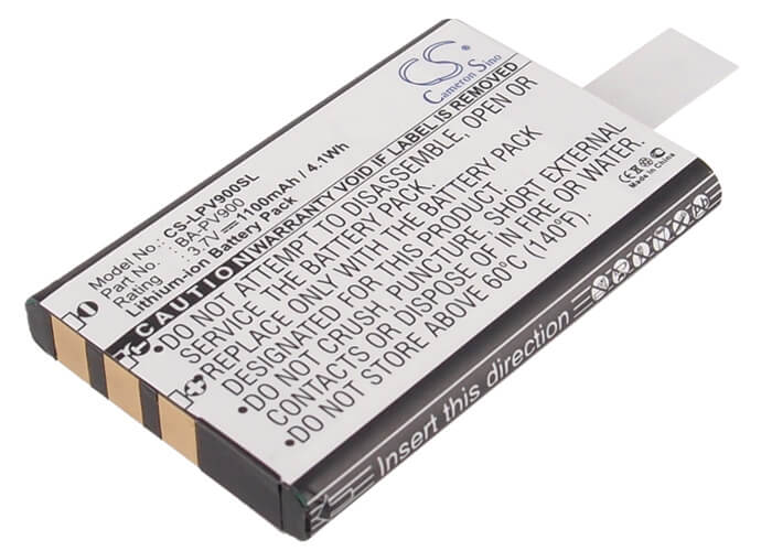 3.7V, 1100mAh, Li-ion Battery fits Lawmate, Pv-900, Pv-900 Evo Hd, 4.07Wh