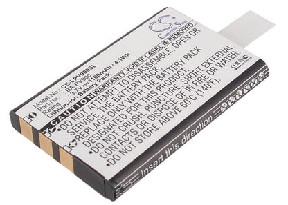 3.7V, 1100mAh, Li-ion Battery fits Lawmate, Pv-900, Pv-900 Evo Hd, 4.07Wh