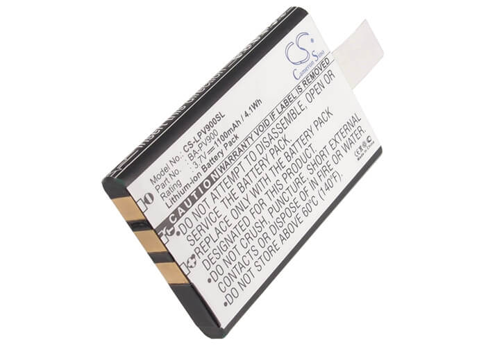 3.7V, 1100mAh, Li-ion Battery fits Lawmate, Pv-900, Pv-900 Evo Hd, 4.07Wh