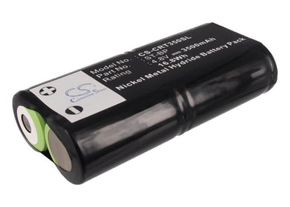 4.8V, 3500mAh, Ni-MH Battery fits Crestron, St-1500, St-1550c, 16.8Wh