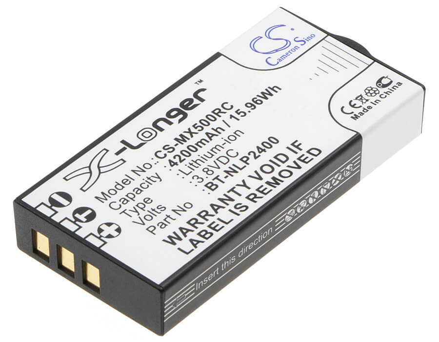 3.8V, 4200mAh, Li-ion Battery fits Urc, Mx-5000, 15.96Wh