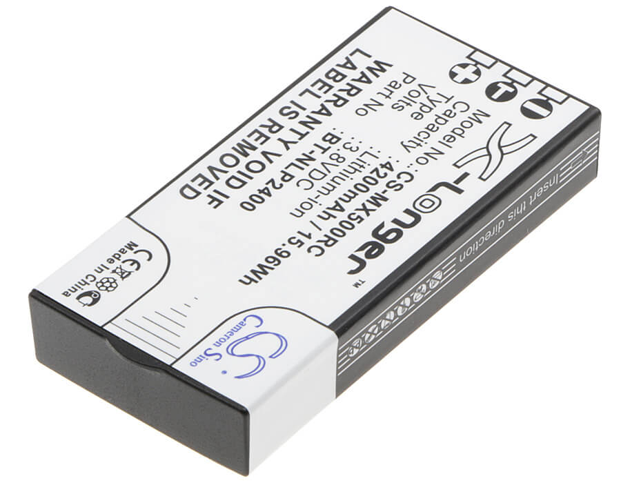 3.8V, 4200mAh, Li-ion Battery fits Urc, Mx-5000, 15.96Wh