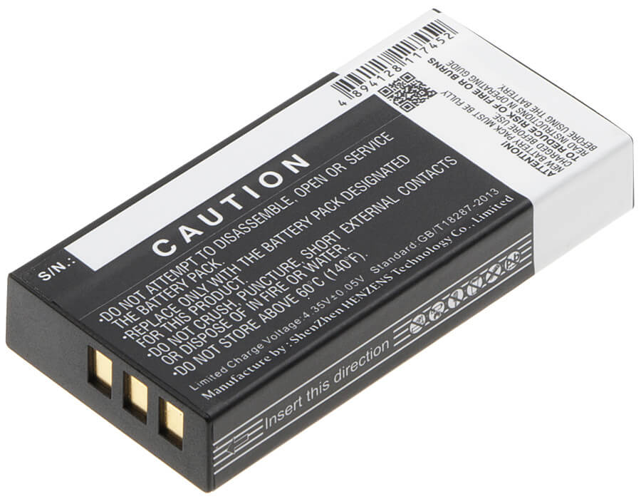 3.8V, 4200mAh, Li-ion Battery fits Urc, Mx-5000, 15.96Wh