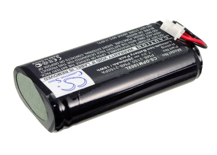 7.2V, 2600mAh, Li-ion Battery fits Dam, Pm100-bmb, Pm100-dk, 18.72Wh