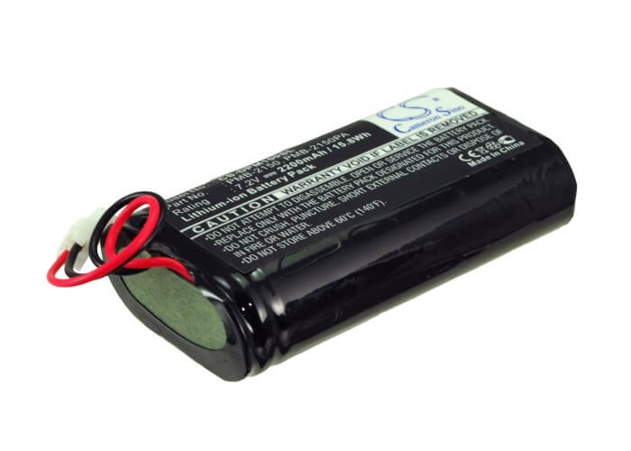 7.2V, 2200mAh, Li-ion Battery fits Dam, Pm100-bmb, Pm100-dk, 15.84Wh