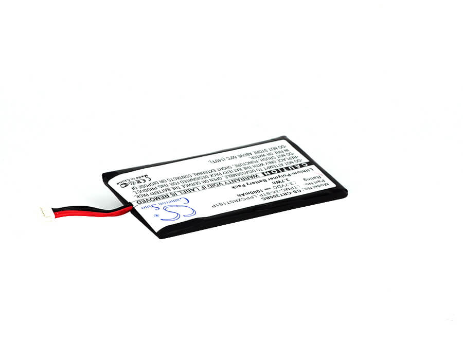 3.7V, 1000mAh, Li-Polymer Battery fits Crestron, Mtx-3, Prodigy Ptx3, 3.7Wh