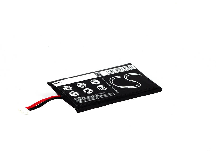 3.7V, 1000mAh, Li-Polymer Battery fits Crestron, Mtx-3, Prodigy Ptx3, 3.7Wh