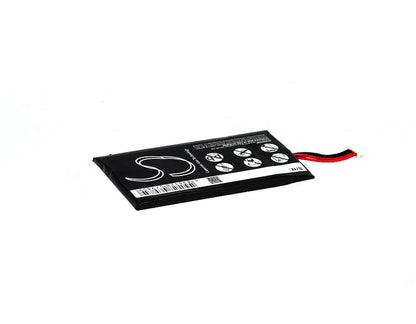 3.7V, 1000mAh, Li-Polymer Battery fits Crestron, Mtx-3, Prodigy Ptx3, 3.7Wh