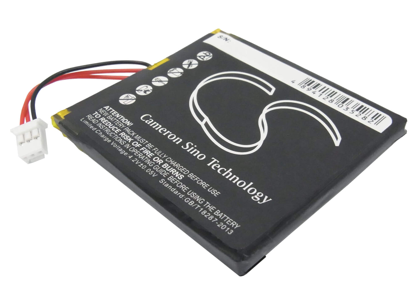 3.7V, 2100mAh, Li-Polymer Battery fits Urc, Mx-3000, Mx-3000i, 7.77Wh