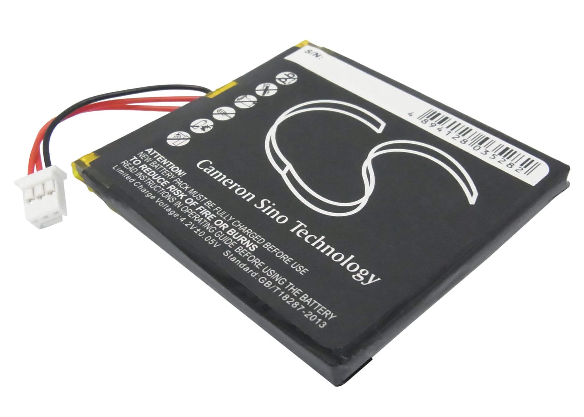 3.7V, 2100mAh, Li-Polymer Battery fits Urc, Mx-3000, Mx-3000i, 7.77Wh