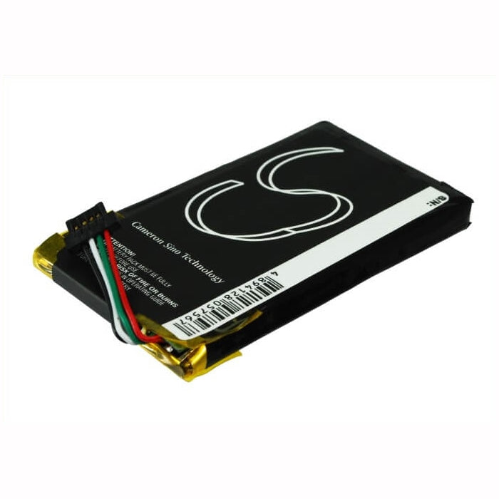 3.7V, 1200mAh, Li-Polymer Battery fits Nevo, Sl, 4.44Wh