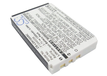 3.7V, 1300mAh, Li-ion Battery fits Logitech, C-lr65, C-rl65, 4.81Wh
