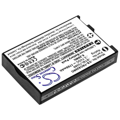 3.7V, 1700mAh, Li-ion Battery fits Urc, Mxhp-r500, Mxhp-r700, 6.29Wh