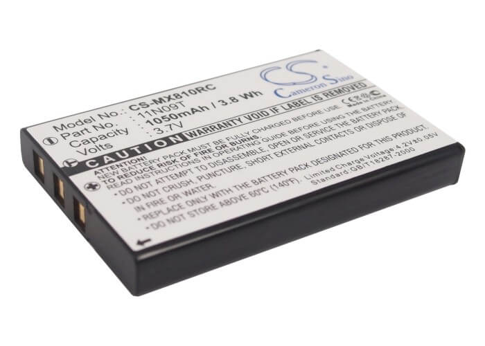 3.7V, 1050mAh, Li-ion Battery fits Urc, Mx-810, Mx-810i, 3.885Wh