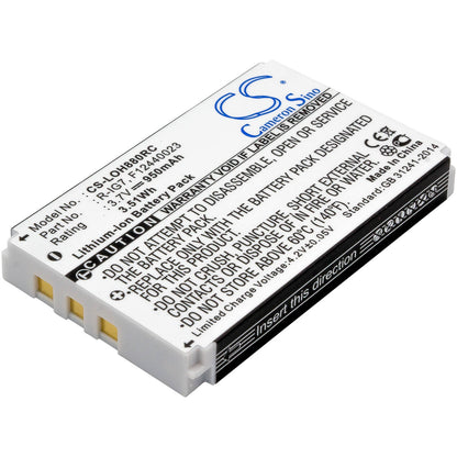 3.7V, 950mAh, Li-ion Battery fits Monster, Avl300, Avl300s, 3.515Wh