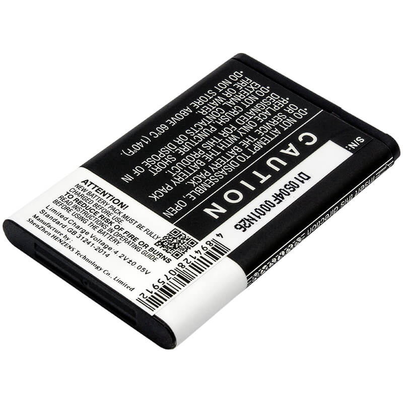 3.7V, 1200mAh, Li-ion Battery fits Rti, Pro, Pro24.i, 4.44Wh