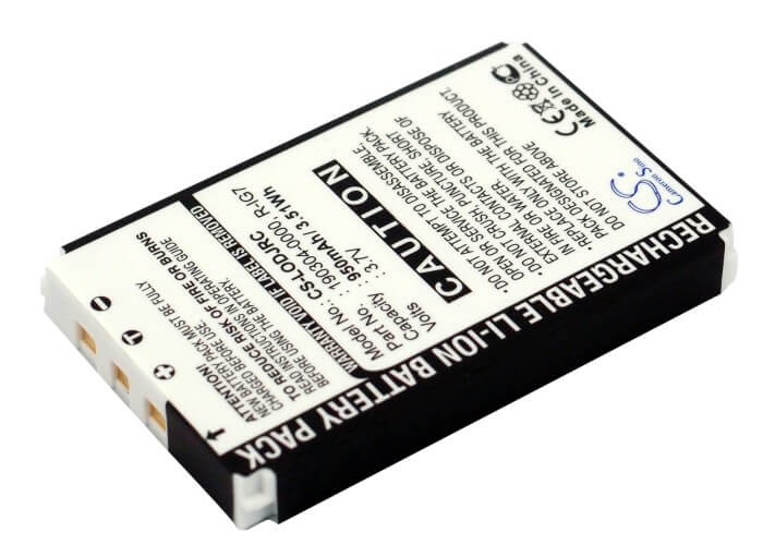 3.7V, 950mAh, Li-ion Battery fits Logitech, Wireless Dj Music System, 3.515Wh